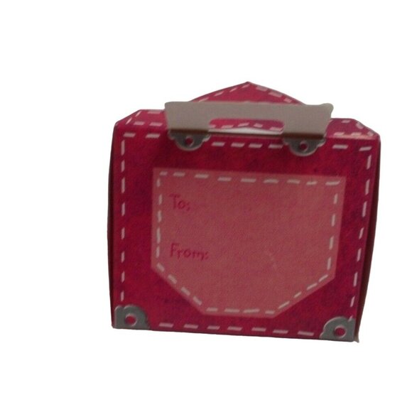 Valentine Purse Gift Box Craft Kit 8 purses Fold and Tuck Current - Picture 3 of 7